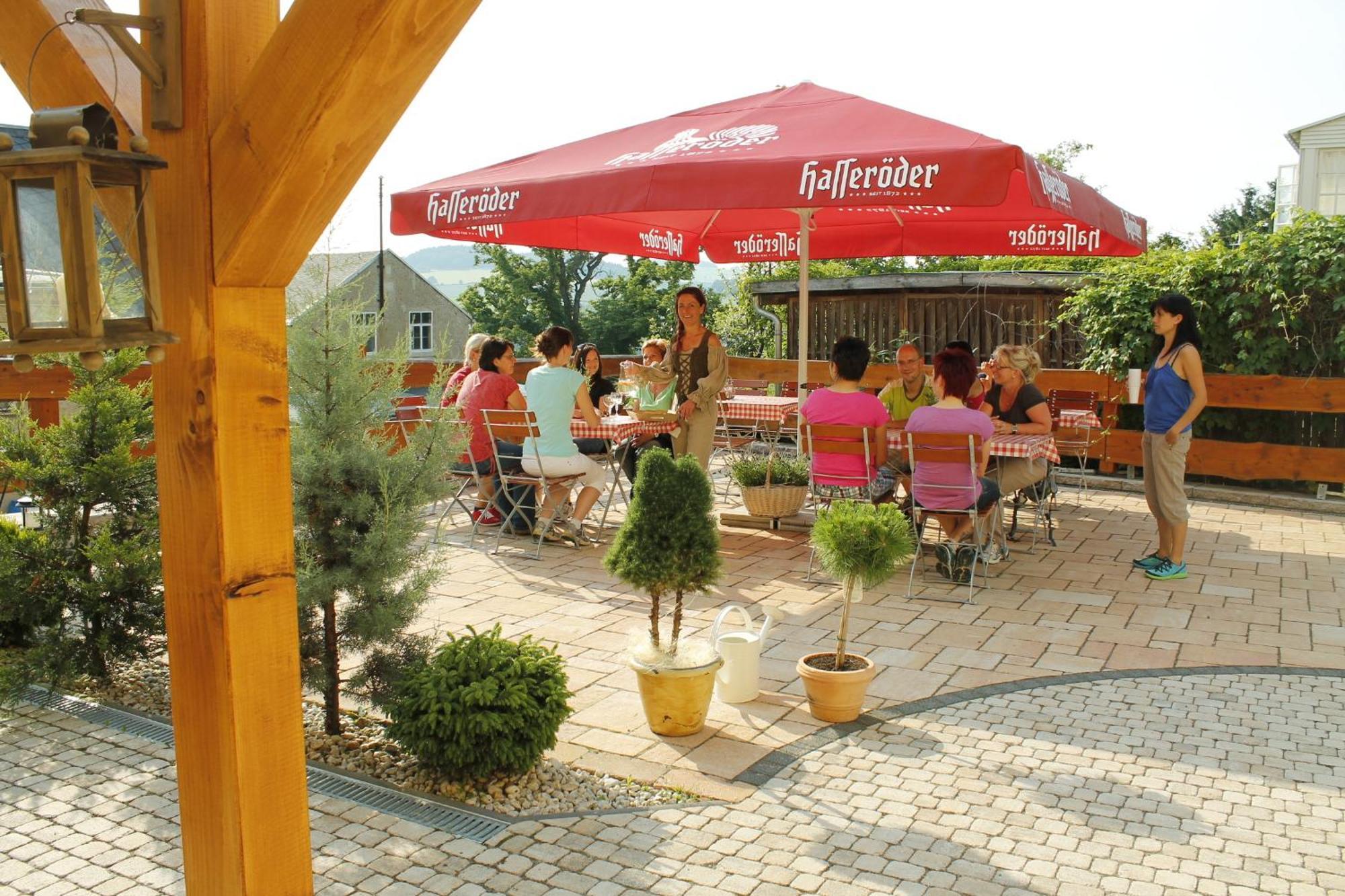 Pension Zur Kurfuerstin Wolkenstein Extérieur photo